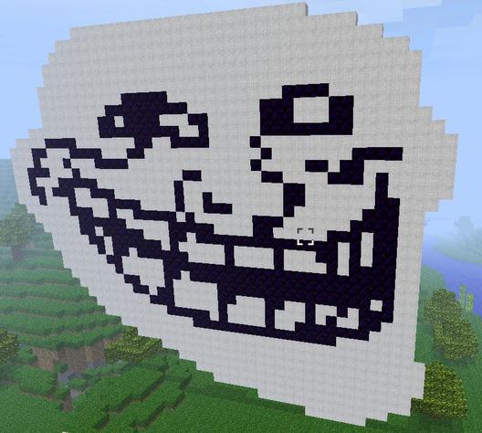 minecraft-troll-face_528_poster